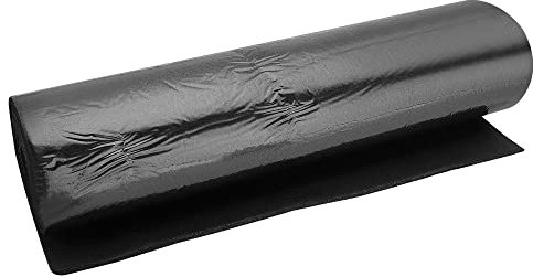 sourcing map Insulation Board 6.56ft Long 1.64ft Width 0.28 Inch Thick Adhesive Heat Resistant Thermal Barrier Foam Sheet for Wall HVAC Pipe Black