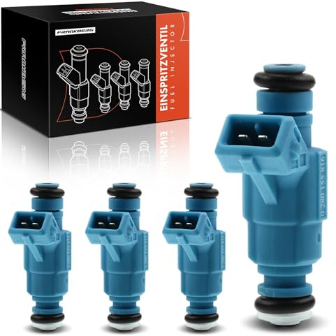 Frankberg 4 x iniettori compatibili con Brava 182 1.2L 2000-2001 Palio 178 1.2L 2000-2011 Punto 188 1.2L 1999-2006 Replace# 0280155816