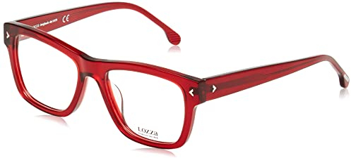 Lozza VL4276V Sunglasses, Rouge Bordeaux Brillant, 53 Unisex