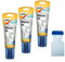 3x Molto Fliesenfix Fertigspachtel Grau mit Metallspachtel