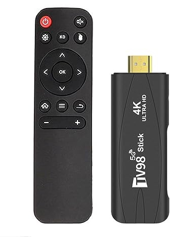 Kahdsvby TV Stick Rockchip 3228A -Core Android 12.1 TV Box 2.4G WiFi 1 Go 8 Go 4K Smart Player TVBox Dongle Décodeur Durable