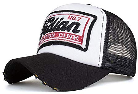 Basecap Mesh Cap Herren Trucker Baseballcap Distressed Snapback Sport Kappe