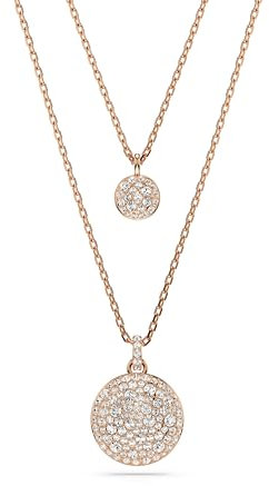 Swarovski Collier Meteora double rosé