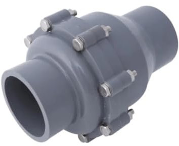 EVANEM Clapet Anti-Retour en PVC, clapet Anti-Retour à Rabat en Plastique, for la Maison et Le Jardin, clapet Anti-Retour unidirectionnel, Accessoires de Construction (Size : 40mm)