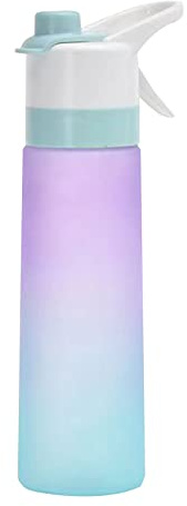 YIZITU Große Kapazität Sprühflasche Outdoor Sport Fitness Wasserbecher Trinkflasche für Fitness, Gym & Outdoor Sport Wasserflasche mit Spray
