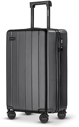 ETERNITIVE - Koffer I Reisekoffer aus ABS I Rollkoffer I Reisetrolley Leicht mit 4 Doppelrollen 360° I Hartschalenkoffer mit TSA-Schloss