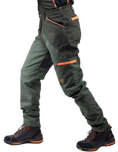 fratelliditalia.org Pantalone Pantaloni Canvas Caccia Resistenti antirovo antistrappo e Impermeabili