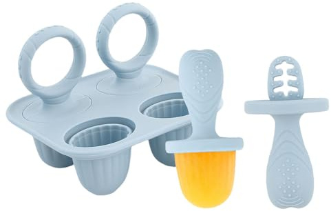 Moldes de chupetes de silicona para bebé multifunción con mango para dentición y alimentación natural