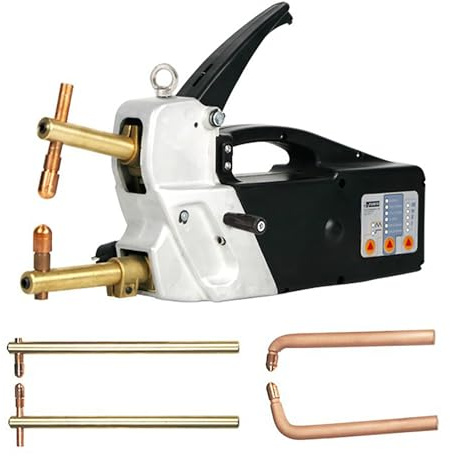 Electric Spot Welder 220V - Portable Handheld Welding Machine for Sheet Metal Repair, 3KW Output, Suitable for 2.0+2.0mm Mild Steel