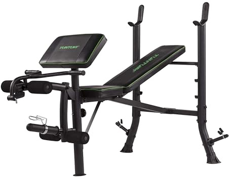 Tunturi Hantelbank WB40 Compact Width Weight Bench, schwarz, 1, 17TSWB4000