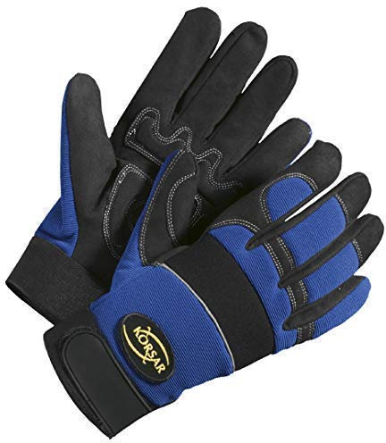 Korsar Guanto Meccanico Anti-vibrazione Tgl M - XXL, Guanti da Lavoro, Professionale - Größe L