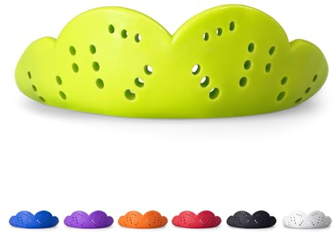 SISU Erwachsene Max Adult Mouth Guard Zahnschutz | Sport Mundschutz für Boxen, Hockey, Lacrosse und Kampfsport Dünnes Material, sprechen und atmen bleiben möglich