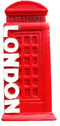 3D-Kühlschrankmagnet, London, England, Großbritannien, Souvenir, Geschenk, Kunstharz, Bastel-Kollektion