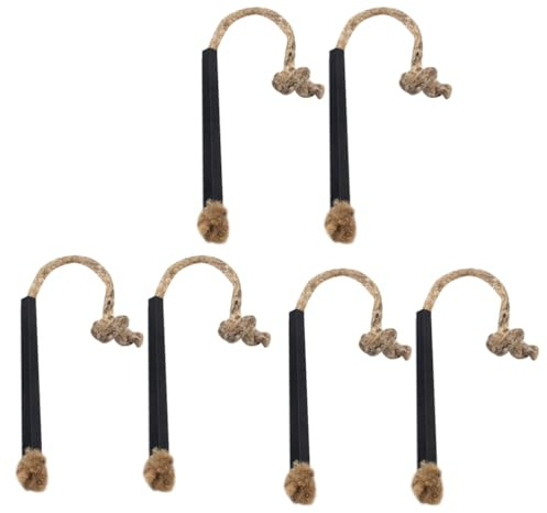 Yardwe 6piezas Fusibles para Camping Barbacoa y Supervivencia Cuerdas Inflamables Al Aire Encendedor De Mecha De Exterior Cuerda De Mecha para Acampar