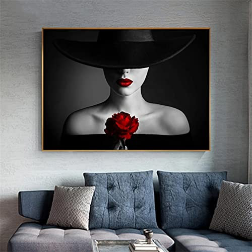 Diamond Painting Set Full Schönheit nackte Schulter Frau DIY Diamant Malerei Bilder,5D Diamant Gemälde Stickerei Kreuzstich-Set,Diamant malerei Kits Malen Nach Zahlen für Home Wall Decor 90x130cm