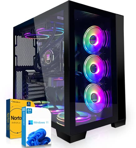SYSTEMTREFF High-End Gaming PC Intel Core i9-13900KF 24x5.8GHz | Nvidia RTX 4080 16GB DX12 | 1TB M.2 NVMe | 32GB DDR5 RAM | WLAN Desktop Computer Rechner für Gamer, Zocker & Streamer