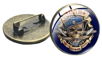 Russische Luftwaffen-Brosche, Anstecknadel, Airman-Schild, Glas-Cabochon-Broschen, Militär-Serie, Abzeichen für Tasche, Hut, Kleidung, handgefertigt, Metall