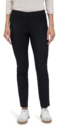 Betty Barclay Damen Businesshose Slim Fit 38, Schwarz