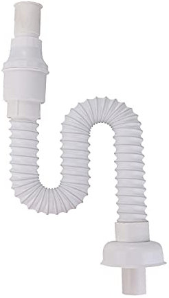 LSSEDA Drain Hose,Replacement Drain Hose,Bathroom Accessories Basin Drain Water Tube PP Plastic Deodorization Hose Sink Waste Drainage Pipe for Dishwasher,(Color:Basin drain hose)