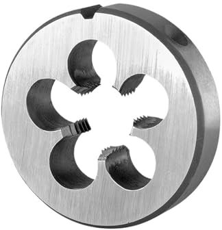 Runde Gewindeschneidbacke HSS-Gewindeschneideisen, metrisch, rund, Schneidwerkzeug, Rechtshänder, legierter Stahl, M22, M23, M24, M25, M26, M27, M28, M29, M30, M31, M32, Außengewinde(M24x1.5)