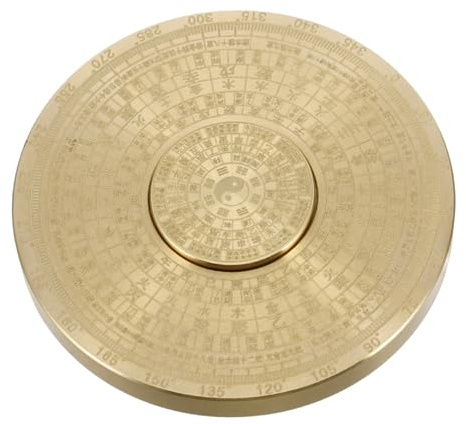 ifundom Mini Tai Chi Bagua Kompass Tragbarer Feng Shui Dekoartikel Aus Metall Für Erwachsene Für Jeden Anlass Handlich Und Stilvoll Für Unterwegs
