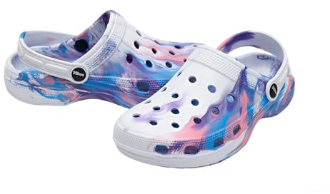 2SHOE Zuecos y Mules Niños Niñas Transpirables - Clogs Chanclas de Playa Antideslizantes, Sandalias de Goma Cómodas y Ligeras para Piscina, Jardín y Verano – Tallas 35/36
