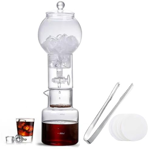 Genérico Cafetera de infusión en frío, cafetera de Goteo con Torre de infusión en frío, cafetera de Goteo con Hielo, cafetera de Torre de Goteo con infusión en frío, máquina de infusión en frío de go