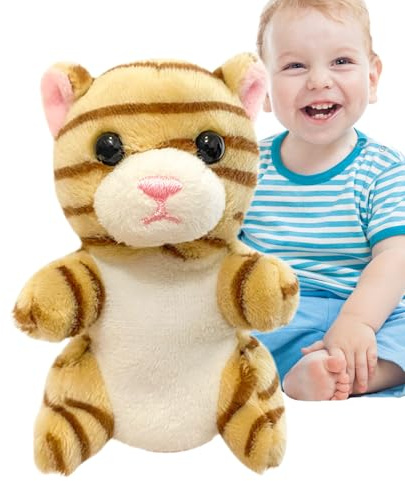 Mossettes à Doigt d'animaux, marionnettes pour Tout-Petits | Puppets à Main Douce Animale - Small Story Time Figures Toy Farm Party Favors pour Les garçons, Les Filles et la Classe