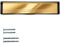 Keypak 10.62 (27cm) Door Letterplate – Adjustable Letter Box for UPVC Composite Timber Doors, Fits 40–80mm Doors, Anti-Snap Flap, Internal Draught Excluder Letterbox (Black/Polished Gold)