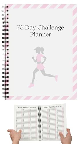 Planner accademico di 75 giorni, organizzatore motivazionale per pianificare gli obiettivi per monitorare il tempo e le abitudini, per riunioni scolastiche, progetti, pasti, dieta aziendale