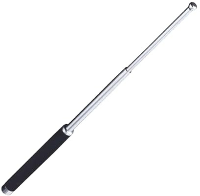 Verstellbares 66 cm / 53,3 cm leichtes Teleskop-Heimwerkzeug mit rutschfestem Griff für die Aufbewahrung im Freien und im Auto (Galvanized 21 inches,a)