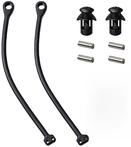 2 Set cinghia di fissaggio tappo serbatoio, compatibile con VW Audi Skoda, cinghia di ricambio, durevole e facile da montare