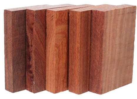 Cabilock Blocchi di Legno Fai da Te 5 Pezzi Piccoli 4x6x1 Cm in Legno Naturale Grezzo per Creazione di Anelli e Decorazioni Artigianali Uso Creativo per Casa e Eventi