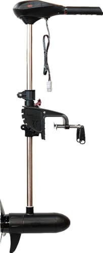 Rhino Motors VX 80 V2 Elektro Außenbordmotor, 24V, 80 lbs Schubkraft, 1000W, Gewicht 10 kg, Schaftlänge 91 cm, 5 Vorwärts- / 3 Rückwärtsgänge, teleskopierbar
