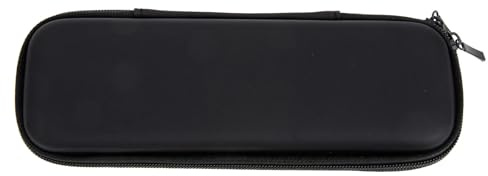 Mundharmonika Tasche aus Eva in Schwarz mit Reißverschluss | Polyester Ausführung, Stoßfest und Staubdicht, Innenfach mit Netzbeutel