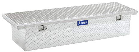 UWS EC10391 66-Inch Heavy-Wall Aluminum Truck Tool Box with Low Profile, RigidCore Lid
