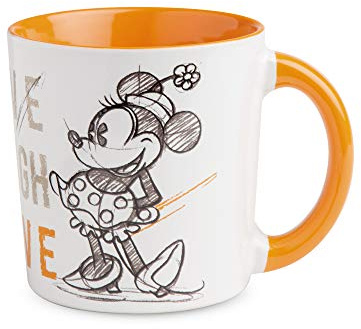 Egan Mug Minnie Live Laugh Love Arancio