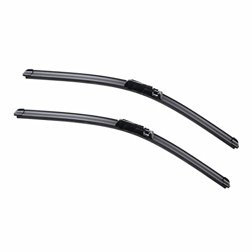 2 Factory Wiper Blades Replacement for AUDI A6 C6 S6 A6 05/2005-2011 Original Equipment Windshield Wiper Blades Set - 22+22 (Set of 2) Top Lock