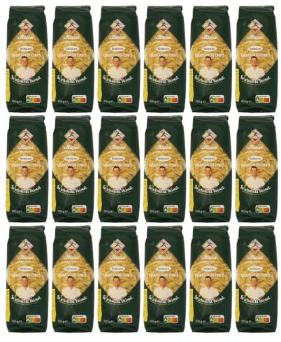 18er Pack Riesa Nudel Hartweizen Makkaroni Chips (18 x 500 g) Teigwaren, Riesa Nudeln, Pasta