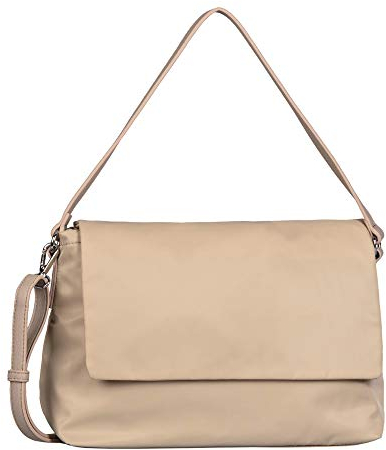 TOM TAILOR Damen Lara Umhängtasche, beige, S