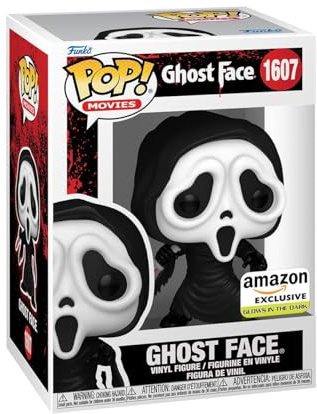 Funko POP! Movies: Ghostface - Ghostface - Glow in the Dark - Collectable Vinyl Figure - Gift Idea - Official Merchandise - for Kids & Adults - Horror Fans