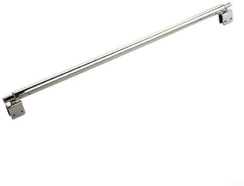 Barre de support en acier inoxydable, panneau fixe sans cadre pour porte de douche murale verre, verre de 8 à 12 mm d'épaisseur, parois de douche Wetrooms (2# (tête simple))
