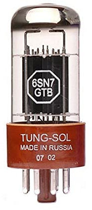 Valvola Audio HiFi Tung-sol 6SN7 Kit Amplificatore valvolare a Vuoto Fai da Te Quad Autentico Abbinato esatto (Colore : 1pcs)