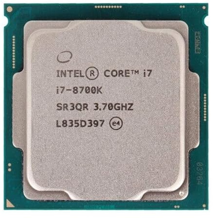 Processeur CPU Intel I7-8700K SR3QR 3.70Ghz FCLGA1151 Hexa-Core