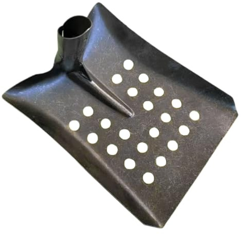 EPIGEIST Pala Plana de Limpieza Metálica para Estiércol Avícola Pequeña y Ligera Diseño para y Deshierbe Jardín Herramienta Resistente para Excrementos Animales