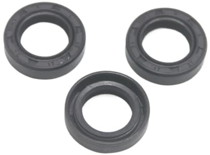 Set di guarnizioni a olio da 3 pezzi compatibili con modelli motore 50cc Husky Boy Malaguiti Lem Franco Morini S6-E S6-C 50cc 50cc