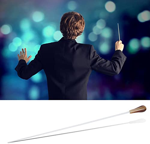Keenso Professional Orchestra Conductor Baton, Premium Material, Comfortable Feeling, Balance Baton for Music Conducting Conductors (Yellow)