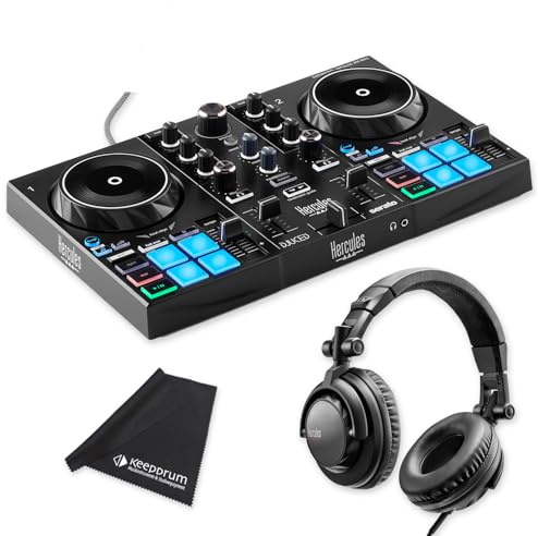 Hercules Inpulse 200 MK3 DJ-Controller mit DJ45 Kopfhörer