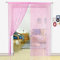 HSYLYM String Curtains Spaghetti Door Beads Light Weight Colourful Dense Bead Curtains for Party Decorations,Pink,90x200cm