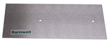 Barnwell 1 x Replacement A2 Amtico V Notched Adhesive Trowel Blade